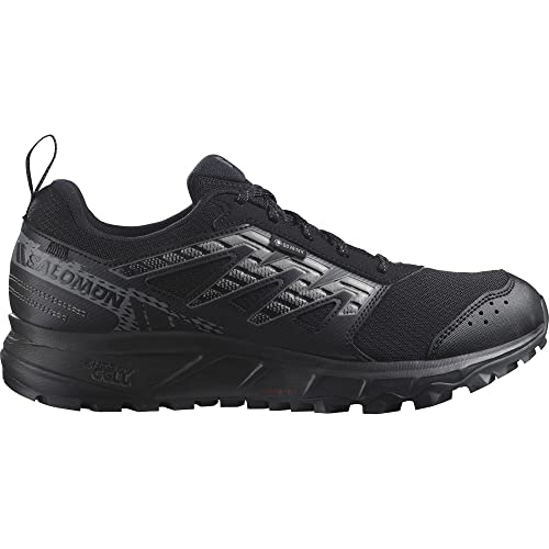 SALOMON Wander Gore-tex, Zapatillas de Deporte Hombre, Black Pewter Frost Gray, 44 EU