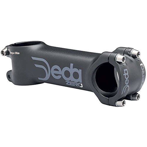 DEDA-ELEMENTI Unisex-Adulto, 305393785 Casco Zero 70 mm Bob Negro, Talla única, Black, 80mm