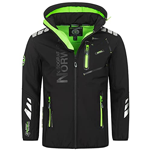 Geographical Norway Vantaa Chaqueta Softshell para hombre, impermeable, transpirable, resistente al...