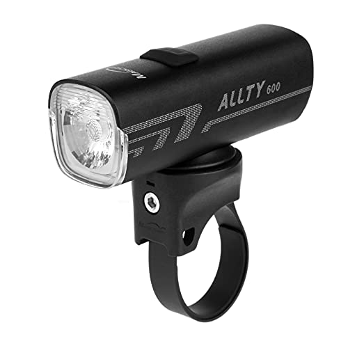 MagicShine Allty 600 Luz Delantera Bicicleta, Negro