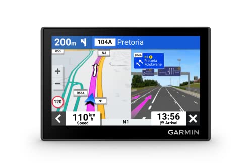 Garmin Drive 53 Full EU - Navegador GPS con mapas de por Vida, Pantalla de 5'' de Alta resolución y...