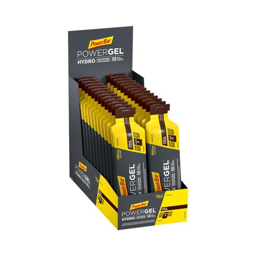 Powerbar PowerGel Hydro Cola 24x67ml - Gel Energético de Alto Carbono + Sodio + 100mg Cafeína