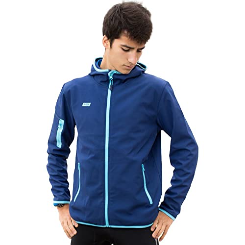 42K RUNNING - Chaqueta técnica 42k SOFTSHELL Azul marino XS