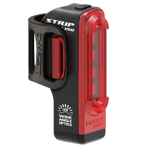 Lezyne Negro LUZ Strip Drive Trasera 150 LUMENS, Adultos Unisex, Medio