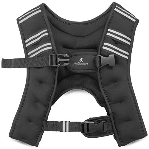 ProsourceFit Exercise Weighted Training Vest - 10lb, Black