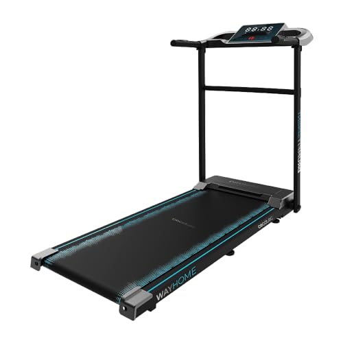 Cecotec Cinta de Correr Plegable DrumFit WayHome 1200 Sprint. 600 W, De 1-12 Km/h, 12 Programas,...