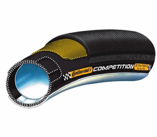 Continental Competition - Tubular para bicicleta de carreras, 28' x 25 mm, negro