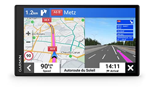 Garmin DriveSmart 76 EU MT-S, navegador GPS para coche de 7' con mapas de toda Europa de por vida y...