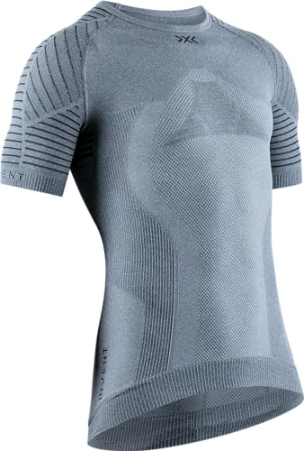 X-Bionic Invent 4.0 Lt Shirt Sh Sl Men, Camiseta, Hombre, Opal Black/Arctic White, XL