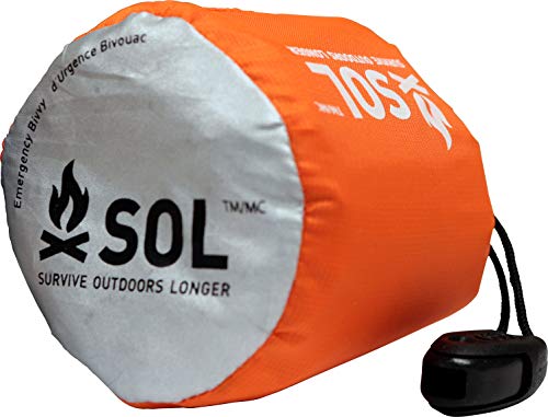 survive outdoors longer Emergency Bivvy Bag, Unisex Adulto, Naranja, tamaño estándar