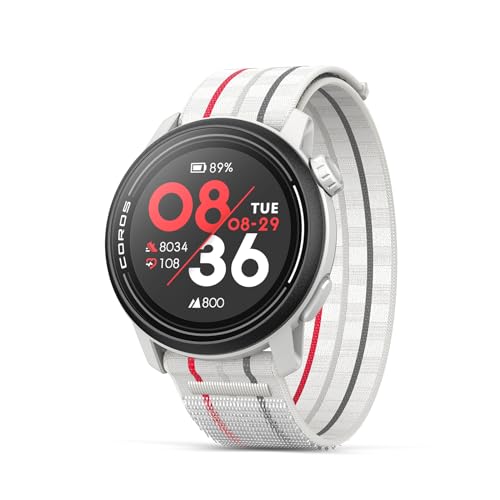 COROS Pace 3 Reloj Deportivo GPS, Ligero y Cómodo, Batería de 17 días, GPS de Doble Frecuencia,...