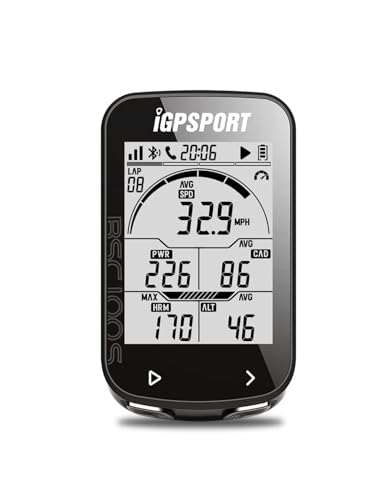 iGPSPORT BSC100S GPS Computadora, Bicicleta Ciclocomputador, 40 Horas de 2,6' Retroiluminada...