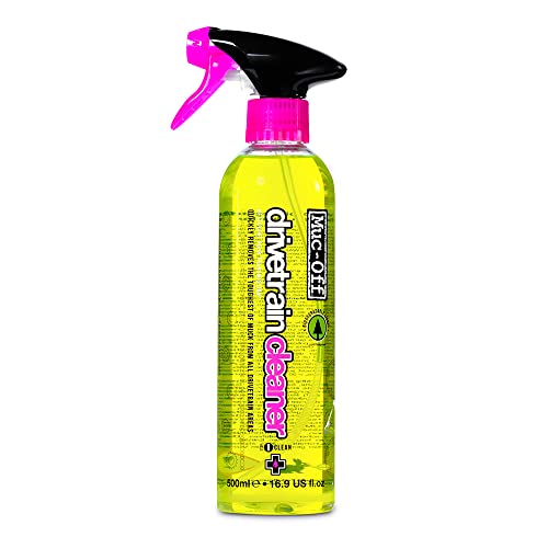 Muc-Off Limpiador de Transmisión de Bicicleta y Desengrasante de Cadena de Bicicleta, 500 ml...