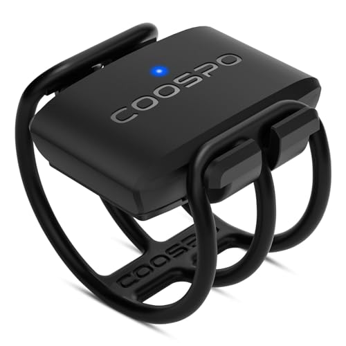 COOSPO BK9C Sensor de Cadencia para Ciclismo, Bluetooth5.0 Ant+ y 300H Duración de la Batería...