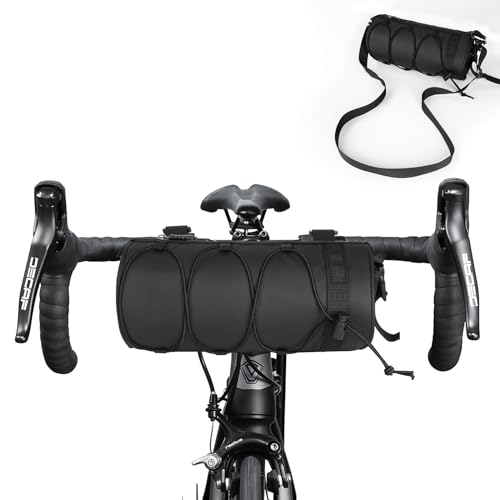 flintronic 1PCS Bolsa Manillar para Bicicleta, Gran Capacidad Mochila de Bicicleta, Bolsa Frontal...