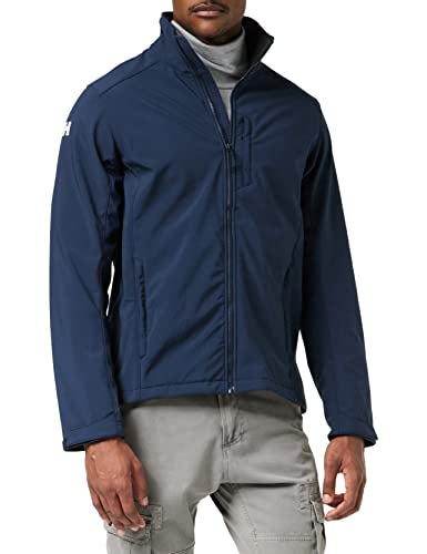 Helly Hansen Hombre Chaqueta Softshell Paramount, M, Azul marino