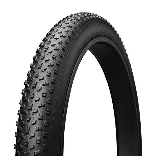 Chaoyang – Cubierta para fat bike, 26 x 4.90, rígida, color negro