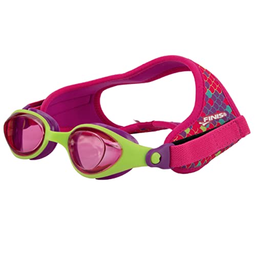 FINIS Dragonflys - Gafas de natación para niños, diseño de escamas