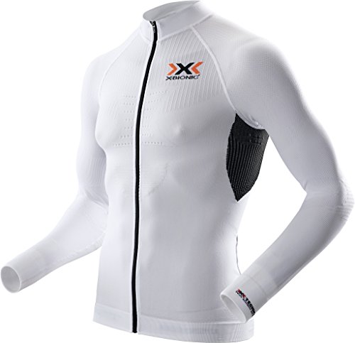X-Bionic Adultos Función Ropa Ciclismo Man The Trick OW Camiseta LG SL Full Zip, Unisex, Color...