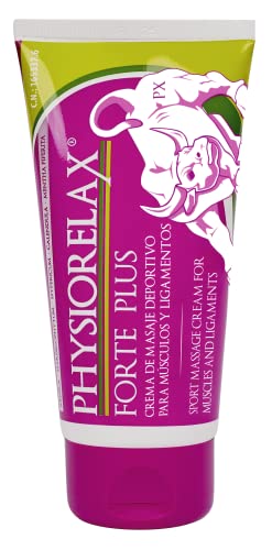 Physiorelax - Forte Plus, Crema de Masaje, Preparación y Recuperación de Músculos y Ligamentos,...