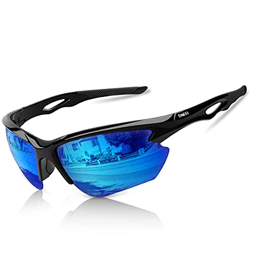 BONDDI Gafas de Sol Deportivas, Polarizadas para Hombre y Mujer, Protección UV400, Montura TR90...
