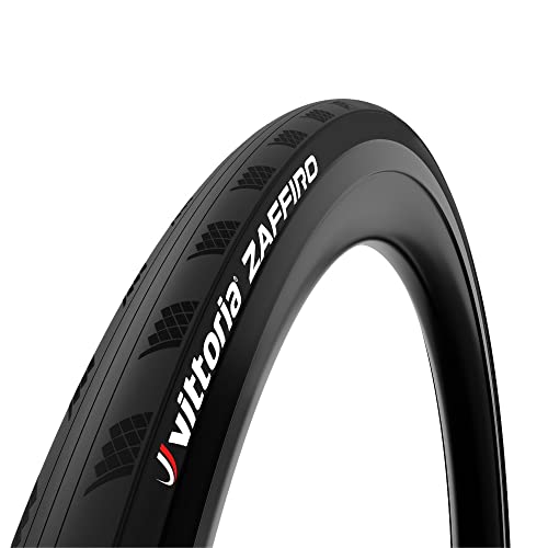 VITTORIA Cubierta Zaffiro V 28-622 / 700x28c Rigid, Unisex-Adult, Negro (Negro), Talla Única