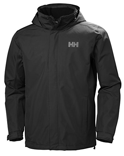 Helly Hansen Hombre Chubasquero Dubliner, S, Negro