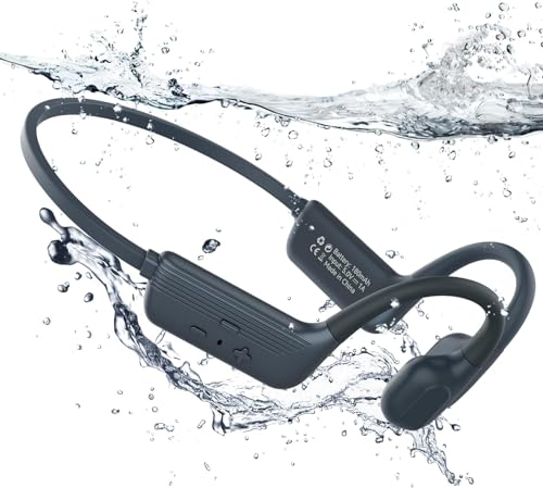 MONODEAL Auriculares Natacion Auriculares Conducción Osea Bluetooth 5.4, IP68 Impermeable...