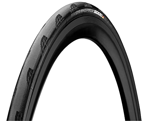 Continental Grand Prix 5000 Neumático plegable para bicicleta, Unisex Adulto, Negro, 25-622 | 700 x...