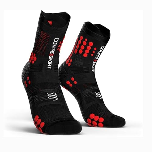 Compressport Trail Socks - Pro Racing Socks V3.0 Trail - Calcetines de trail - Amortiguación -...