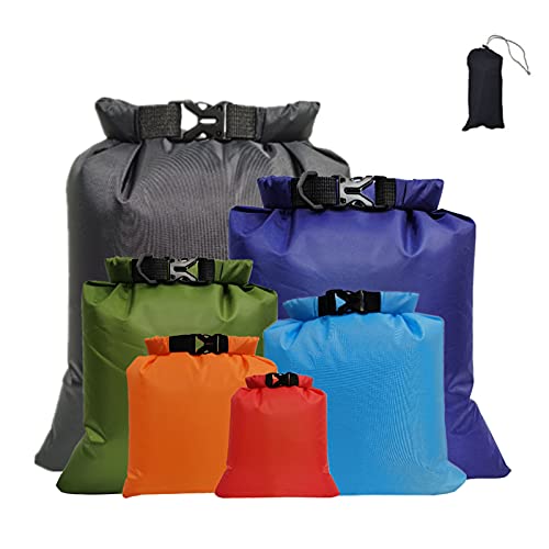 6 Piezas Bolsa Impermeable Bolsa Estanca de Bolsas Secas Impermeables Bolsa para Esnórquel Bolsa a...