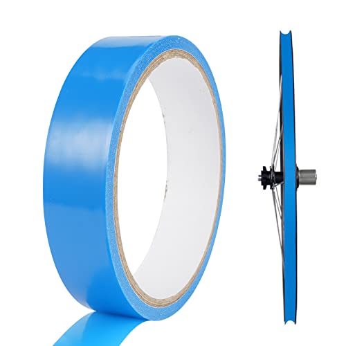 10mx21mm Bicicleta Fondo de Llanta Tubeless, Azul Cinta Tubeless Antipinchazos Protecciones para MTB...