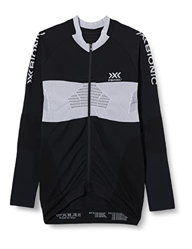 X-Bionic Invent 4.0 Cycling Zip Long Sleeves Men, Bicicleta De Montaña, MTB, T tee Shirt Camiseta...