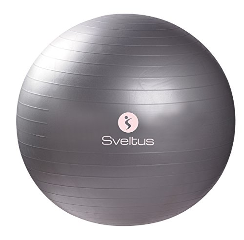 Sveltus Gymball 65 cm Adulto Unisex, Gris