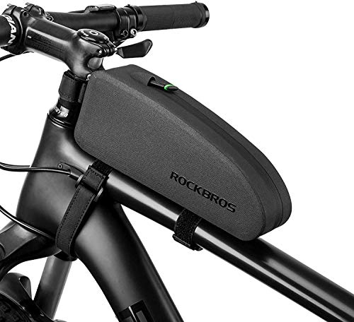 ROCKBROS Bolsa Manillar de Bicicleta Impermeable, Bolsa Cuadro Grande para MTB Bicicleta Carretera...