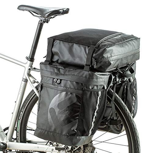 UBORSE Bolsa Alforja para Bicicleta Bolsa Portabicicletas Trasera Impermeable 3 en 1 Bolsa...