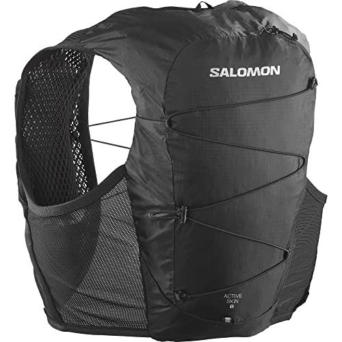 Salomon Active Skin 8 No Flasks Chaleco de Hidratación Trail Running Senderismo Trail Running...