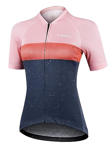 INBIKE Maillot de Ciclismo Profesional para Mujer Verano Secado Rápido Bicicleta Carretera Slim Fit...