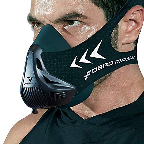 FDBRO Máscaras Deportivas para Entrenamiento de Carrera de Fitness Máscara Facial de Gran altitud...