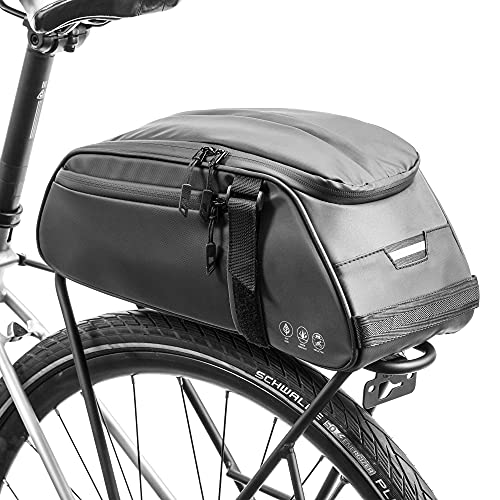 UBORSE Bolsa Trasera para Bicicleta Impermeable Bolsa para Alforjas para Bici Multifuncional...