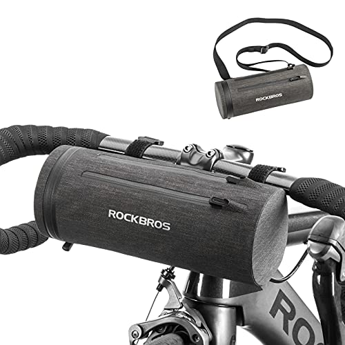 ROCKBROS Bolsa Manillar Bicicleta MTB Multifuncional 2L a Prueba de Agua para Ciclismo Bicicleta...