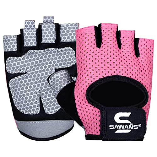 Guantes de Gimnasio para Hombres y Mujeres, Guantes de Fitness para Levantamiento de Pesas, Guantes...