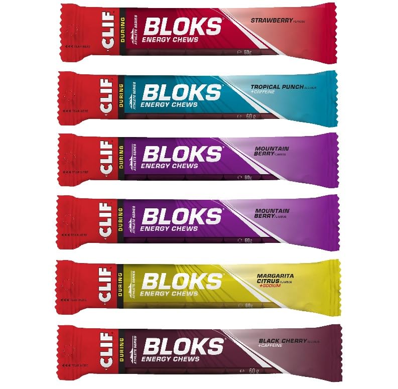 CLIF Bloks - Paquete de 6 pruebas (6 x 60 g)