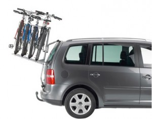 Soporte para maletero de 2 bicicletas, soporte trasero para coche, SUV,  bicicleta, sedanes robustos